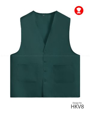 Bottle Green Housekeeping Vest