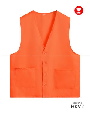 Orange Housekeeping Vest