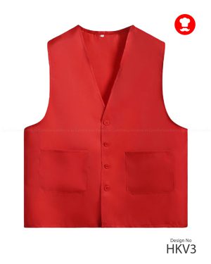 Red Housekeeping Vest